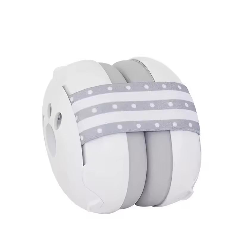 Baby ear defenders - White