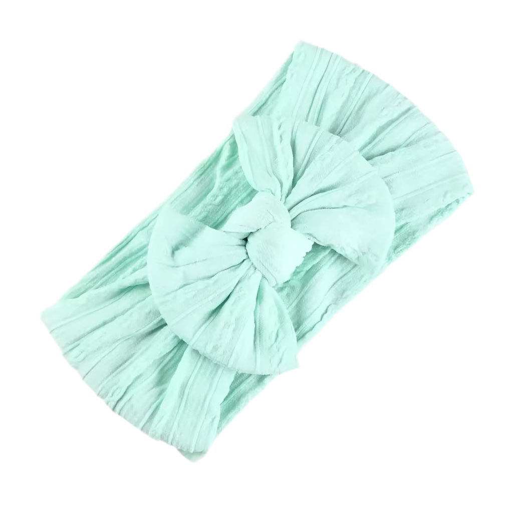 Bow headband - Turquoise