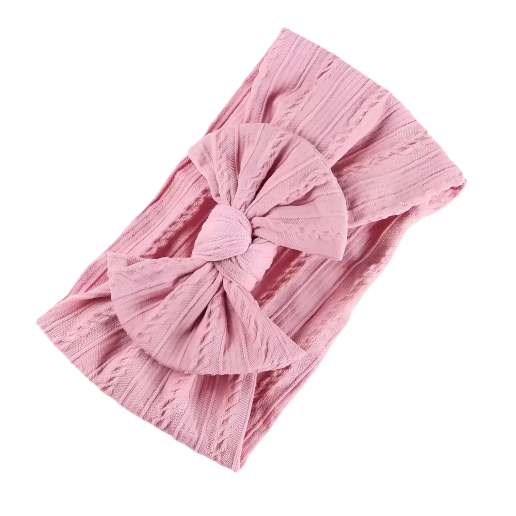 Bow headband - Pink