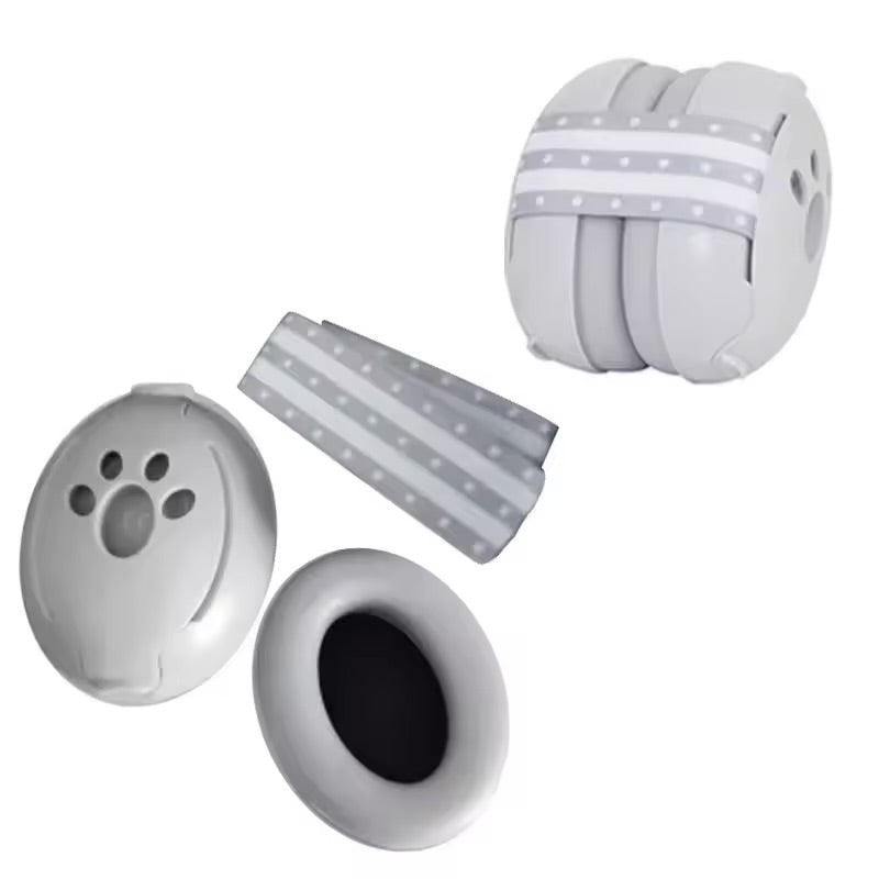 Baby ear defenders - White