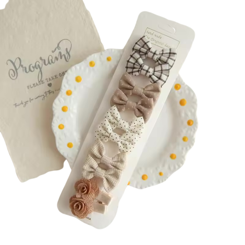 Bow hair clip - Multi