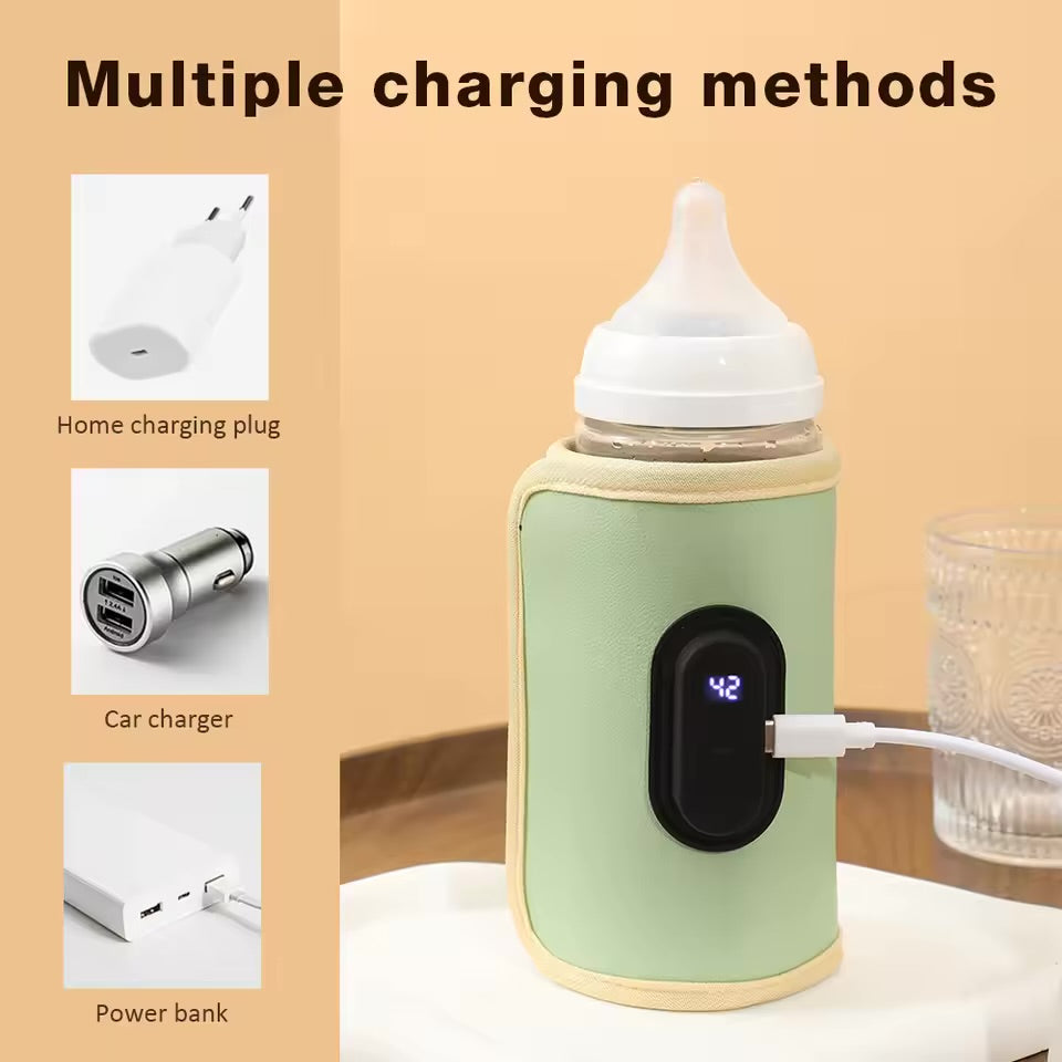 Portable bottle warmer - Green