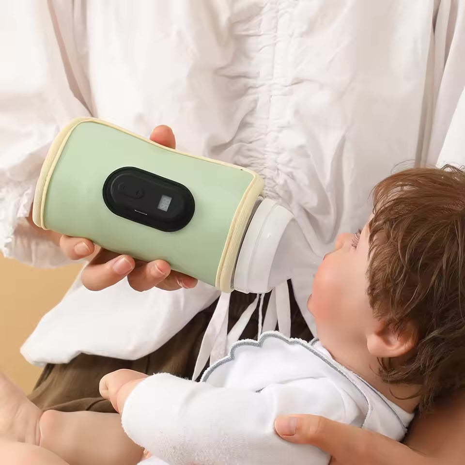Portable bottle warmer - Green