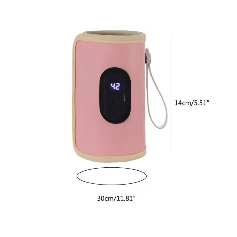 Portable bottle warmer - Pink