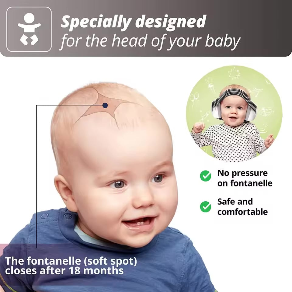 Baby ear defenders - pink