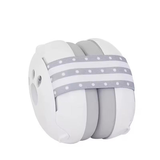 Baby ear defenders - White