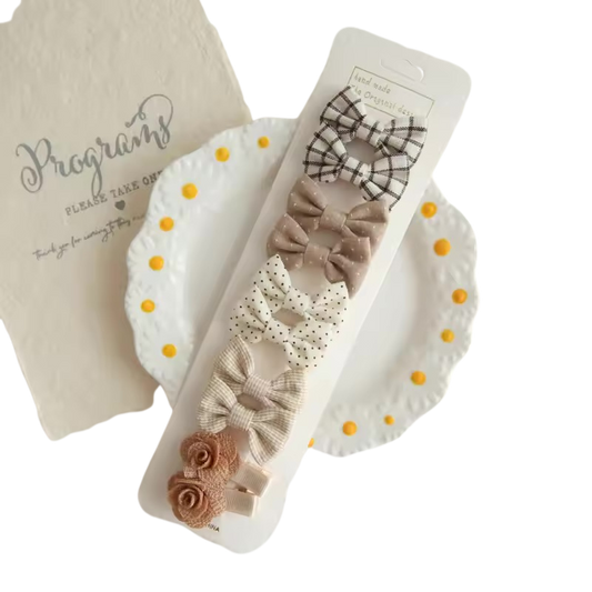 Bow hair clip - Multi