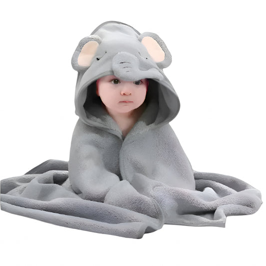 Baby 360 towel - Grey